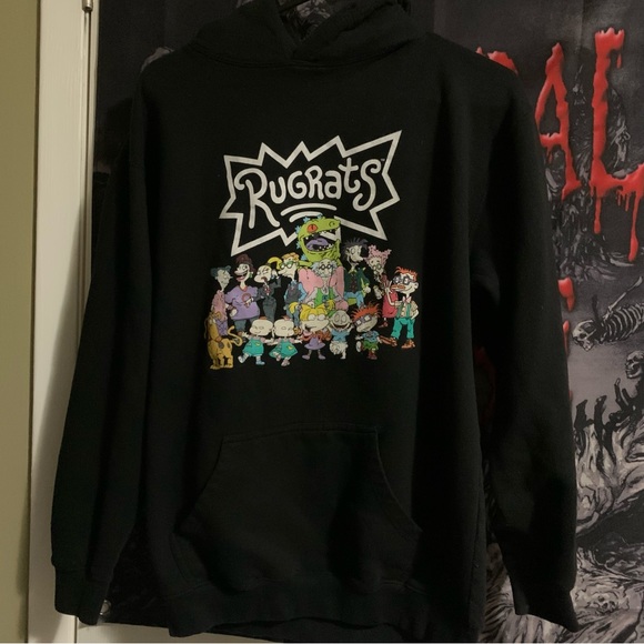 Rugrats Black Hoodie | Nickelodeon - Picture 1 of 4